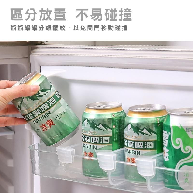 DA041｜冰箱分隔板卡扣 分隔收納板 分隔層板冰箱收納架 冰箱分類 調節隔板 分隔夾 收納層板 隔板 收納隔板-細節圖5
