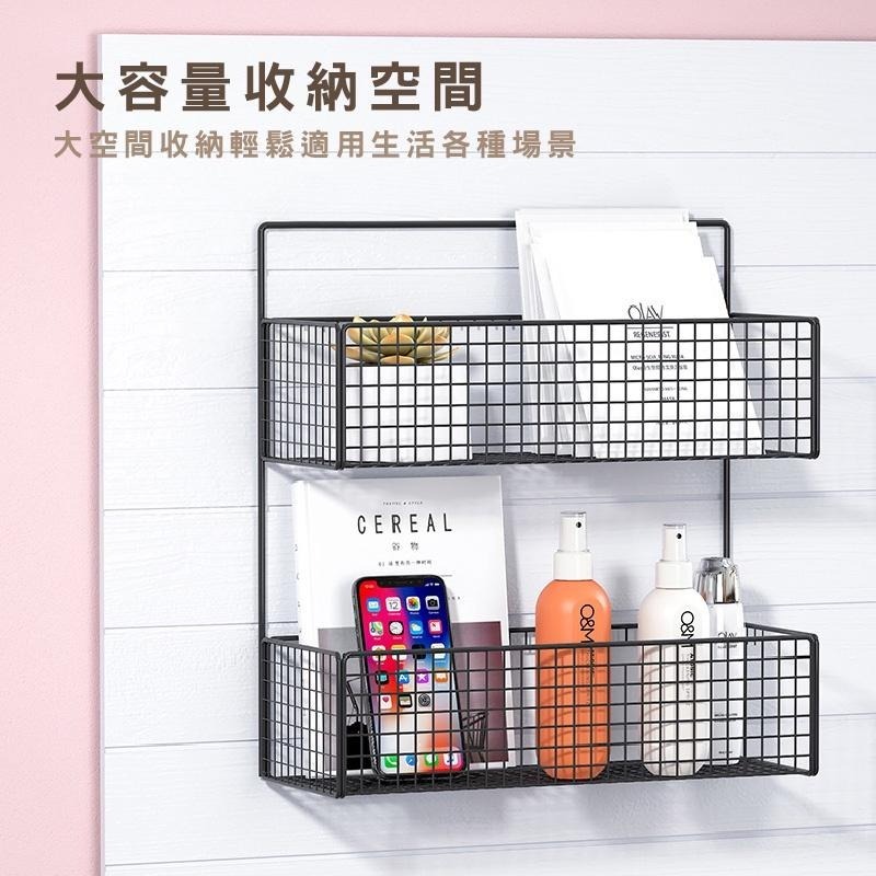 HA070｜冰箱置物掛架 冰箱收納架 冰箱層架 層架壁掛 壁掛置物架 置物架 纸巾架 側面掛架 浴室掛架 瓶罐架-細節圖9