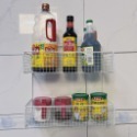 HA070｜冰箱置物掛架 冰箱收納架 冰箱層架 層架壁掛 壁掛置物架 置物架 纸巾架 側面掛架 浴室掛架 瓶罐架-規格圖9