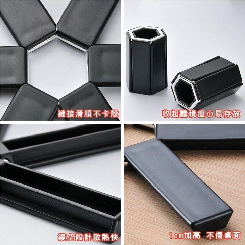 DA175｜防燙折疊餐桌隔熱墊 防燙餐桌墊 廚房鍋墊 杯墊 碗墊 盤墊 耐高溫 防燙墊 鍋墊-細節圖2