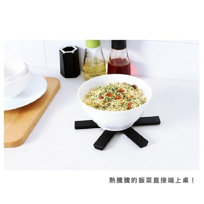 DA175｜防燙折疊餐桌隔熱墊 防燙餐桌墊 廚房鍋墊 杯墊 碗墊 盤墊 耐高溫 防燙墊 鍋墊-細節圖3