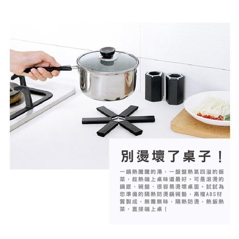 DA175｜防燙折疊餐桌隔熱墊 防燙餐桌墊 廚房鍋墊 杯墊 碗墊 盤墊 耐高溫 防燙墊 鍋墊-細節圖5