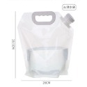 DA162｜3L/5L戶外水袋 大容量水壺 戶外登山露營野營折疊水袋 備用水壺 手提水袋 儲存水袋Xiami-規格圖8