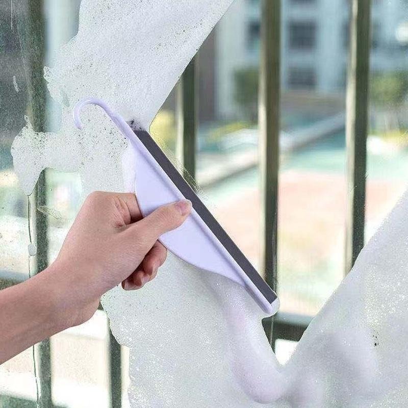 DA071｜可掛式清潔刮水器 玻璃清潔 擦玻璃神器 迷你小刮水器 便攜式窗戶淋浴玻璃鏡刮刀-細節圖5