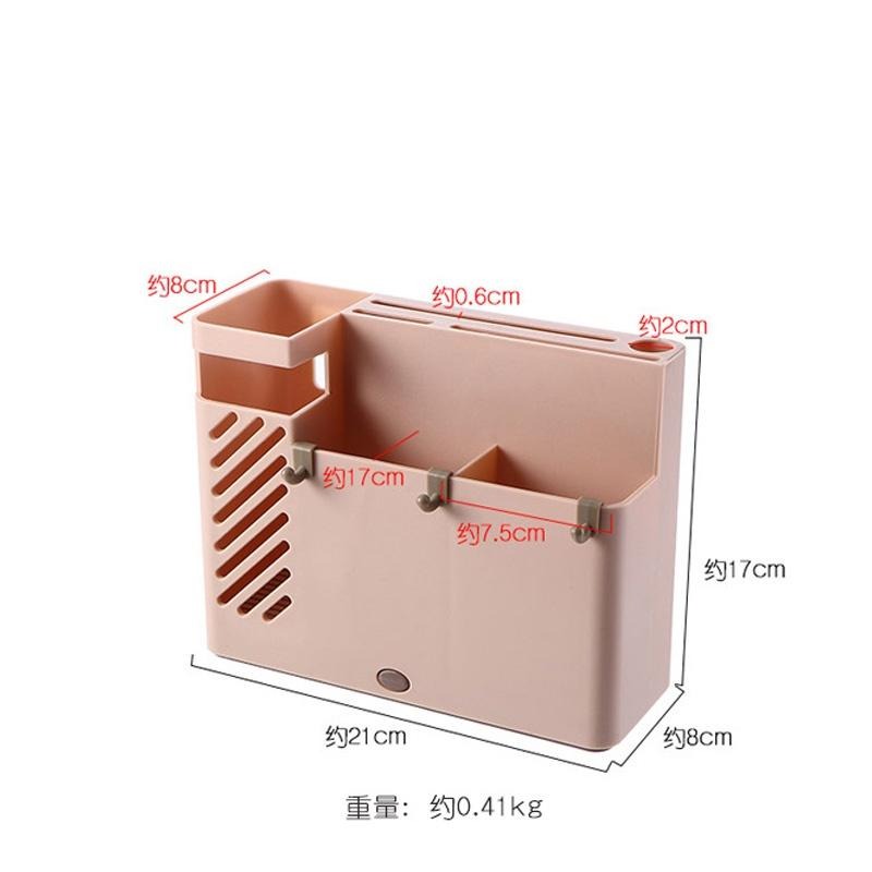 DH059｜免打孔刀具瀝水收納架 刀架 瀝水架 廚房收納架 餐具收納架 收納盒 筷子收納架 刀具收納 刀具架-細節圖3