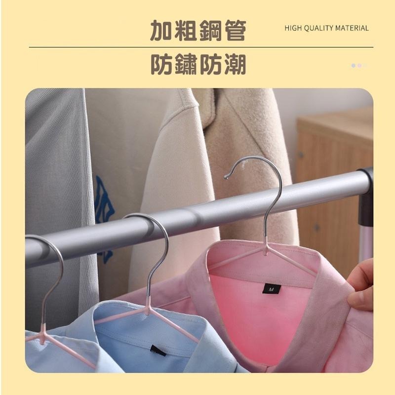 HA320｜輕巧雙桿曬衣架 附滾輪 衣架 曬衣桿 晾衣架 晾衣架 曬衣服 晾衣桿-細節圖5