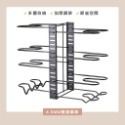 HA376｜平底鍋架 鍋具收納架 自由調整 鍋蓋收納 抹布架 伸縮鍋具架 鍋具架 檯面碗碟架 鍋蓋架 盤子架 鍋架-規格圖3