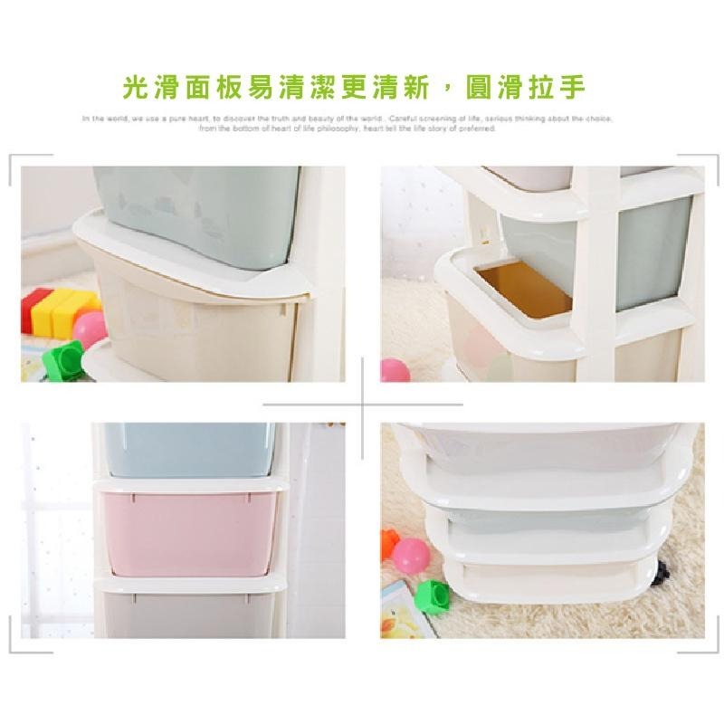 HA319｜繽紛抽屜式收納櫃 收納櫃 置物櫃 雜物櫃 玩具收納櫃 兒童收納櫃 糖果色收納櫃-細節圖4