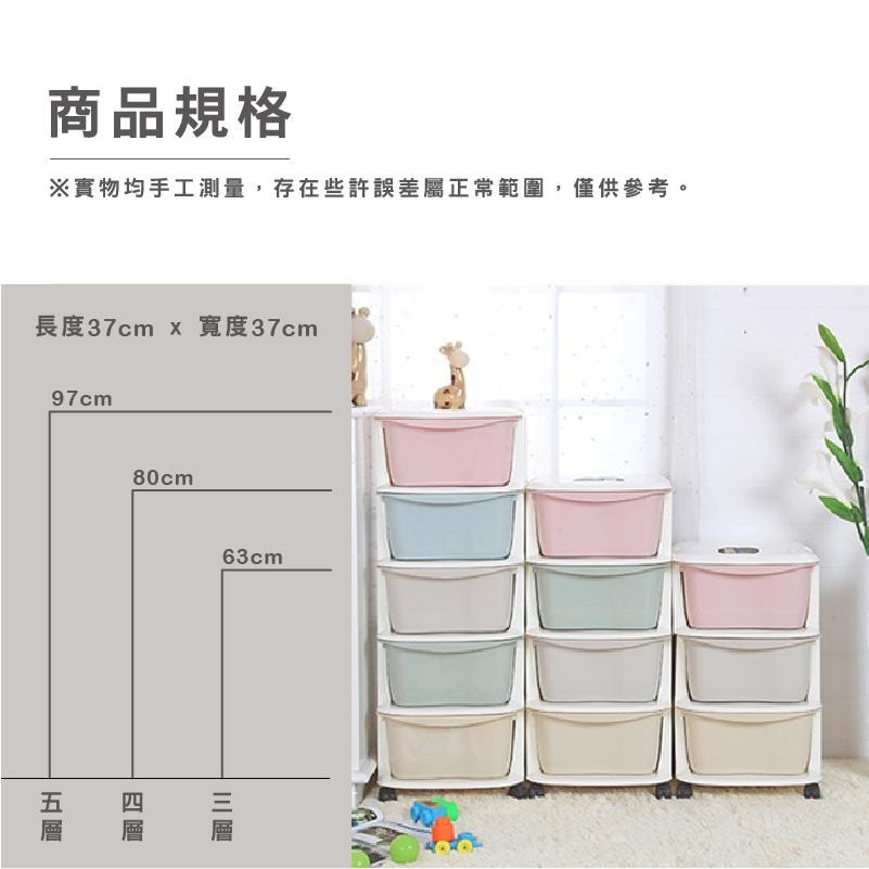 HA319｜繽紛抽屜式收納櫃 收納櫃 置物櫃 雜物櫃 玩具收納櫃 兒童收納櫃 糖果色收納櫃-細節圖8