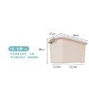 HA041｜衣服收納盒 衣物整理箱 收納整理箱 收納箱 可疊加 大容量 簡約無印風 手提收納箱 置物箱-規格圖8