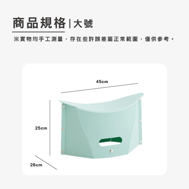 DA352｜卡片摺疊椅 摺疊凳 塑膠小馬扎風 戶外椅 烤肉椅 超薄矮凳 釣魚 野餐 凳子 卡片小板凳 紙片凳-細節圖8