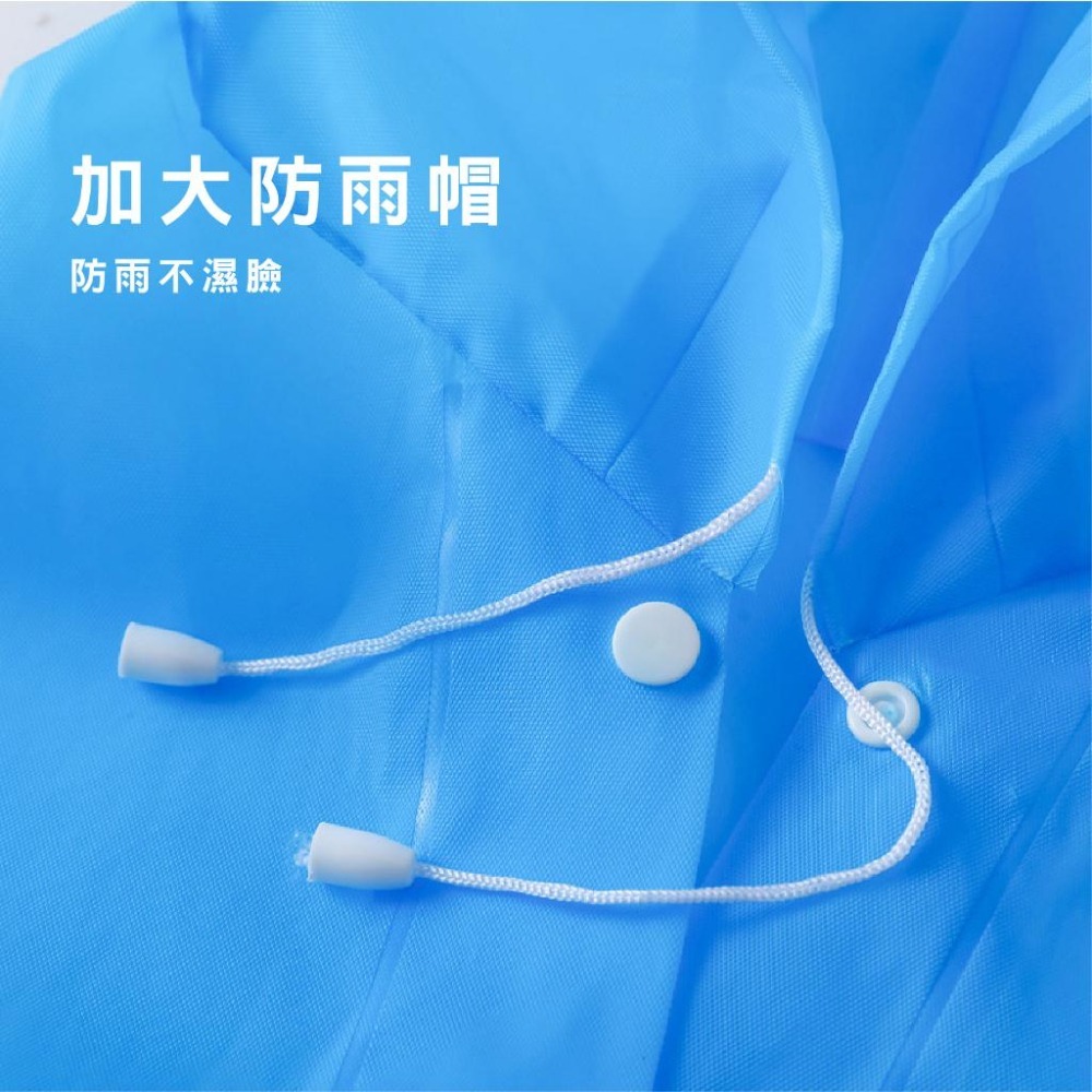 B851｜兒童雨衣 加厚前扣式輕便EVA環保雨衣 非一次性輕便雨衣 束口雨衣 雨衣 輕便雨衣 一件式雨衣-細節圖5