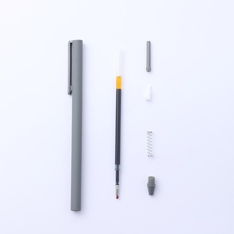 B742｜中性筆  復古色中性筆 按壓中性筆 水性筆 書寫中性筆  0.5mm中性筆 莫蘭迪 復古色-細節圖4