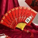 B701｜喜慶紅包袋 2023炫光紅包袋 造型紅包袋 扇子紅包袋 橫式紅包袋 盲盒紅包袋 通用 結婚-規格圖9