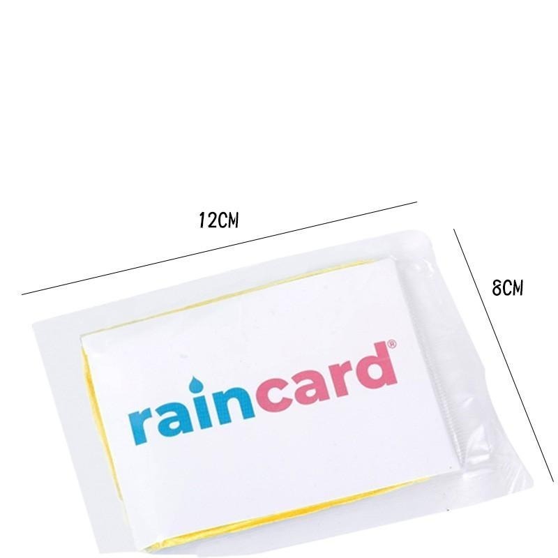 B807｜真空壓縮輕便雨衣 成人一次性雨衣 雨衣 卡片式壓縮雨衣  壓縮雨衣-細節圖4