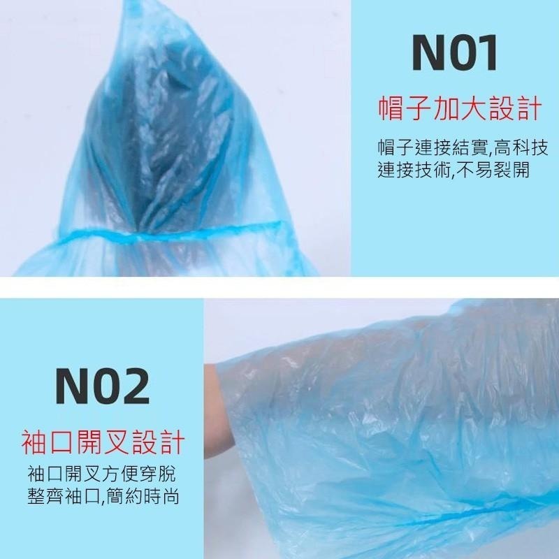 B807｜真空壓縮輕便雨衣 成人一次性雨衣 雨衣 卡片式壓縮雨衣  壓縮雨衣-細節圖6