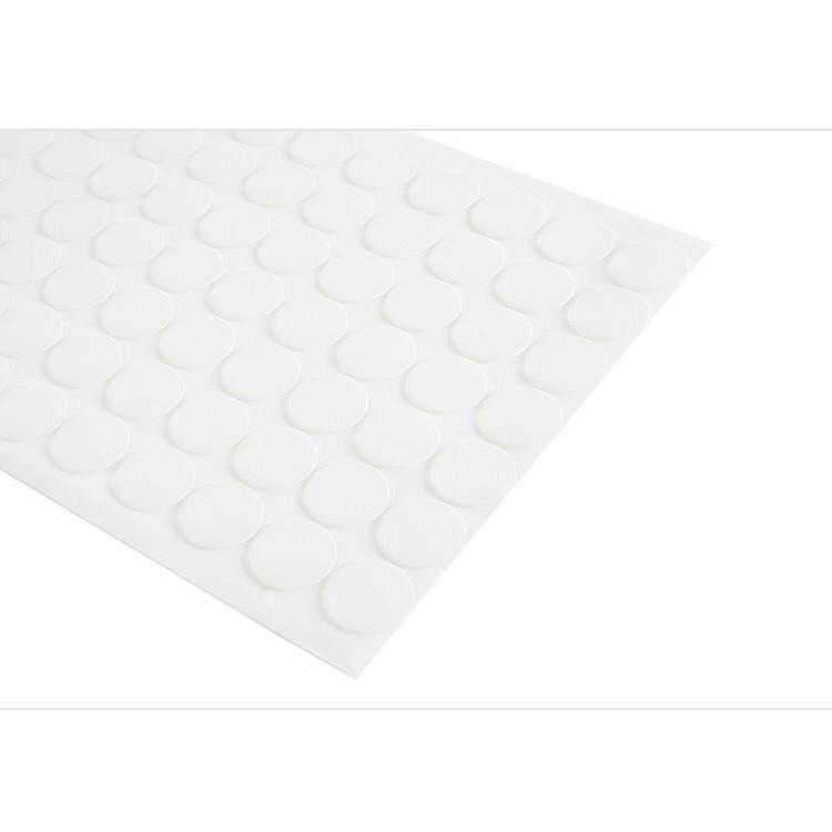 B377｜居家好物 圓型雙面膠 無痕透明圓型雙面膠 壓克力無痕透明圓形雙面膠亞克力無痕透明 雙面膠 70枚入-細節圖9