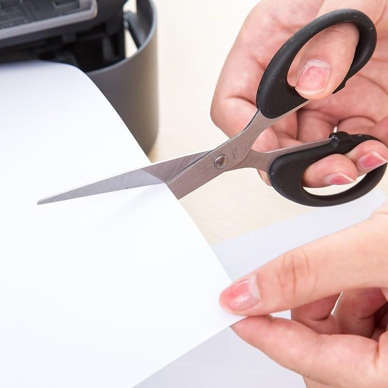 B703｜不銹鋼剪刀事務剪刀勞作剪刀安全剪刀辦公剪刀多功能剪刀美工剪刀美勞剪刀-細節圖3