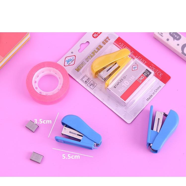 B716｜訂書機 迷你釘書機 小禮品 獎勵品 裝訂器 裝訂機 隨身便攜式訂書機 辦公用具 美勞用具-細節圖2