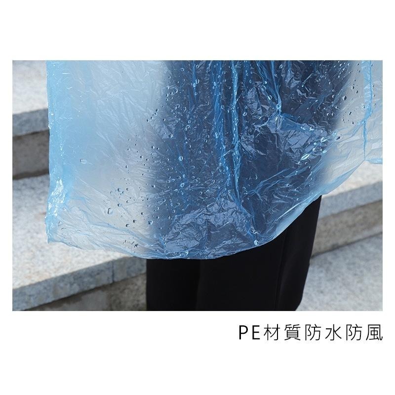 B807｜單人防水透明特大號 一次性雨衣外出戶外旅遊 雨衣 雨具-細節圖6