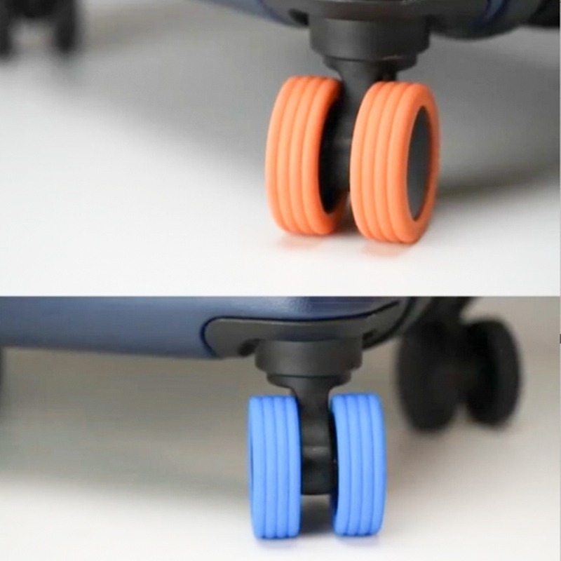 DH163｜行李輪保護套 8入組 靜音輪 椅腳滾輪保護套 軟矽膠滾輪套 輪子保護套 避震防滑輪套 防磨防髒-細節圖7