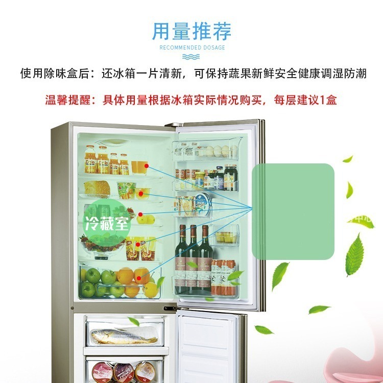 DA060｜冰箱除臭除味盒 冰箱除臭盒 除異味 除臭劑 活性碳 活性炭除味盒-細節圖7