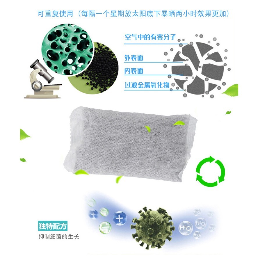 DA060｜冰箱除臭除味盒 冰箱除臭盒 除異味 除臭劑 活性碳 活性炭除味盒-細節圖6