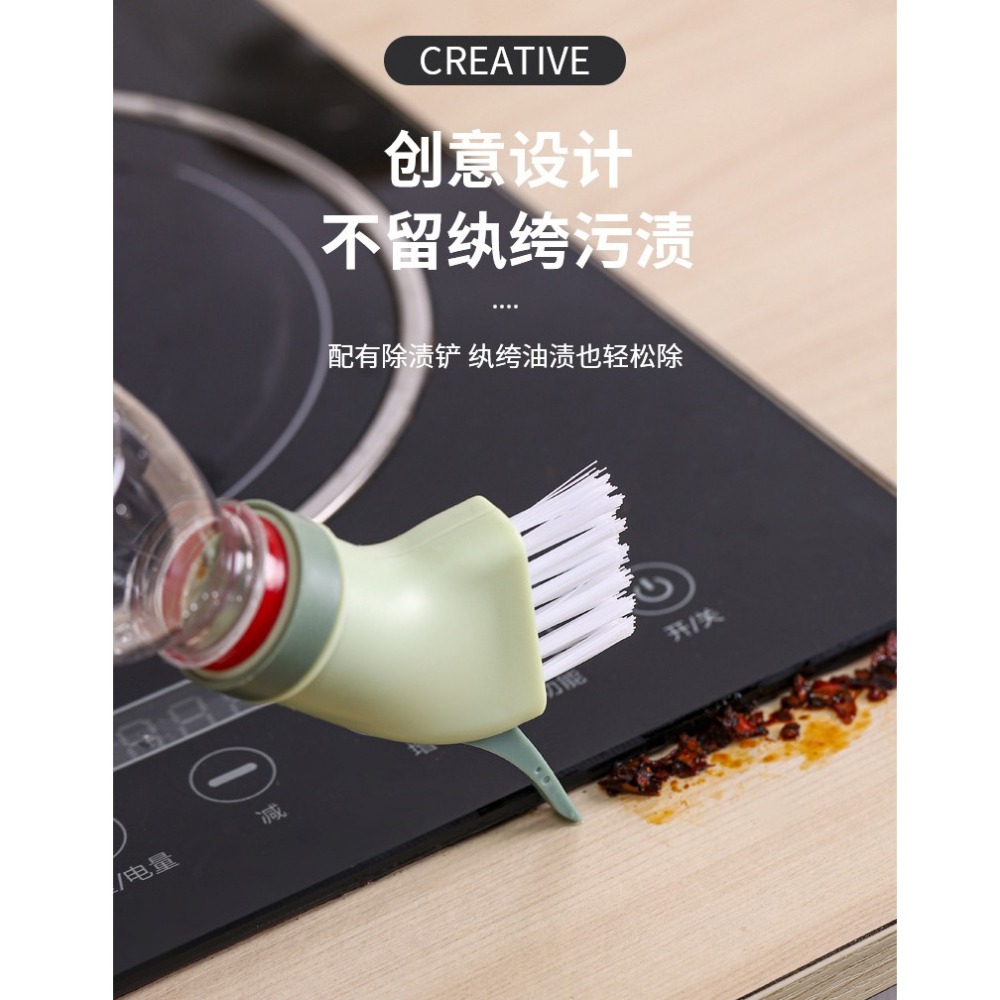 DH164｜創意清潔刷 可接礦泉水瓶乾濕兩用清潔刷 多用家用縫隙刷 新款清潔刷 清潔刷 一體死角縫隙刷-細節圖8