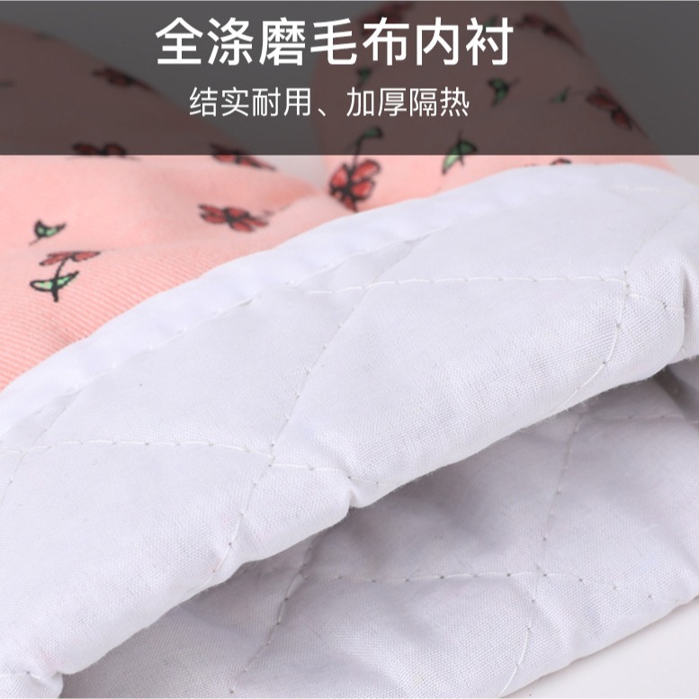 DH148｜加厚防燙手套 防燙手套 加厚隔熱手套 棉麻烘培手套 廚房用品 烘培用具 廚房手套 烘培手套-細節圖4