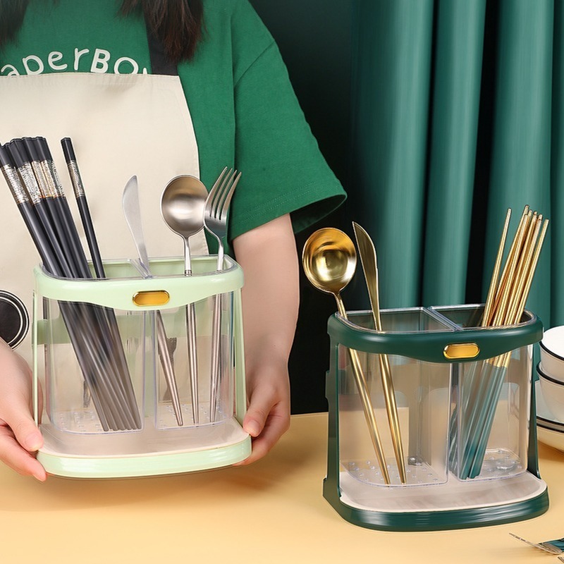 DH007 | 簡約餐具瀝水架 餐具瀝水 瀝水置物架 筷子收納盒 廚房瀝水籃 瀝水架 餐具收納-細節圖3