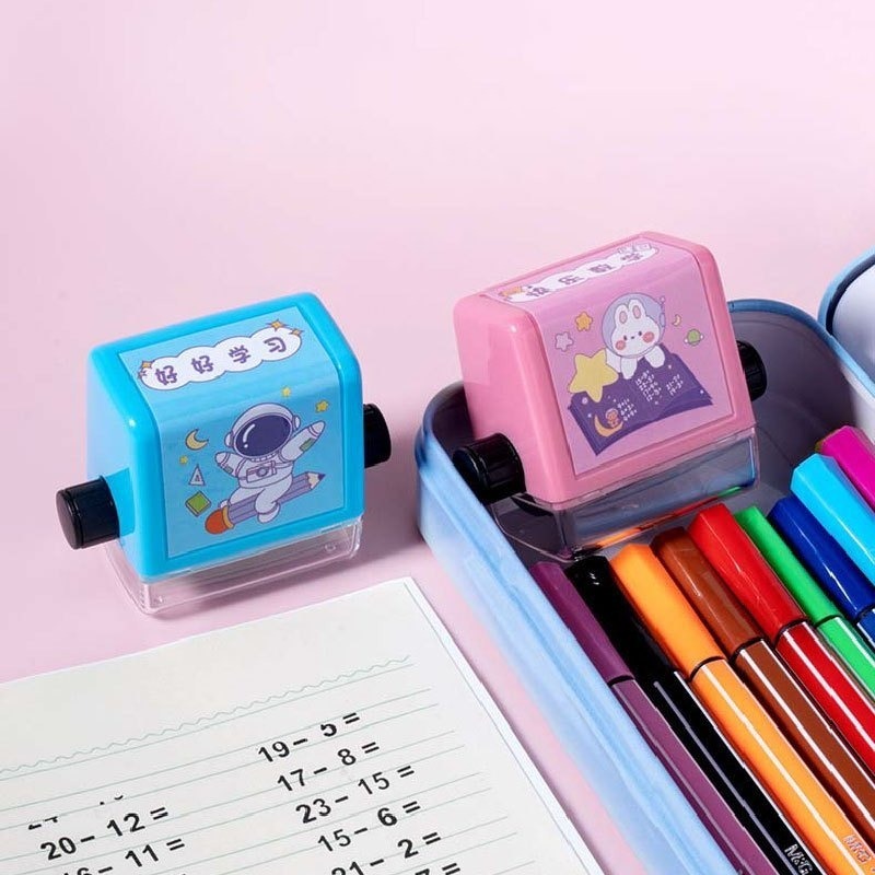 C021 | 自出題算數印章 台灣出貨 加減乘除練習題印章 滾輪印章 數學學習神器 算數章-細節圖5