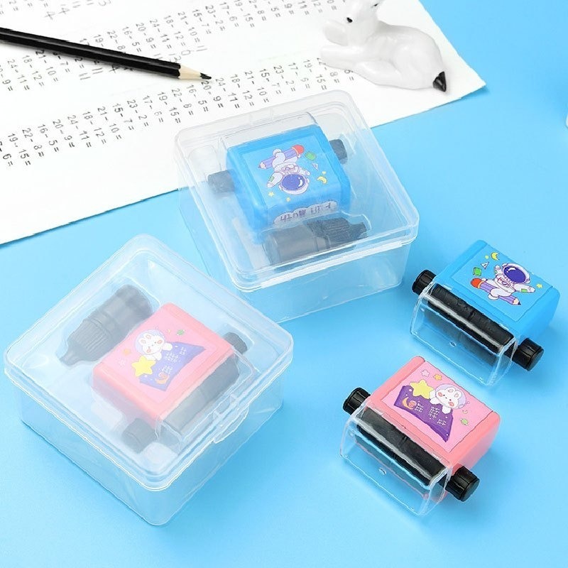 C021 | 自出題算數印章 台灣出貨 加減乘除練習題印章 滾輪印章 數學學習神器 算數章-細節圖8