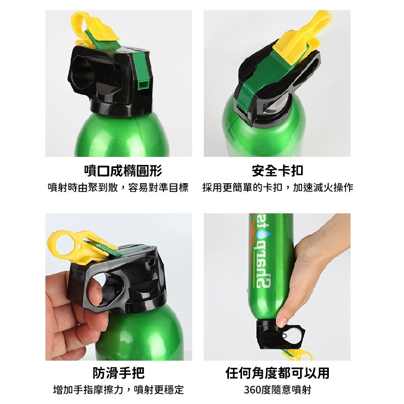 E033 | 簡易式滅火器 水基型滅火器 車滅火器 水基型車用滅火器 家用滅火器 小型滅火器-細節圖5