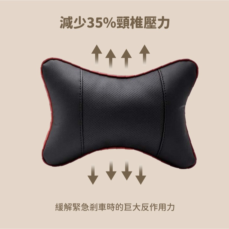 E015 | 透氣骨頭枕 汽車頭靠枕 護頸枕 車用靠枕 汽車頸枕 車用側靠枕 車用護頸枕 透氣靠枕 護頸 枕頭-細節圖7