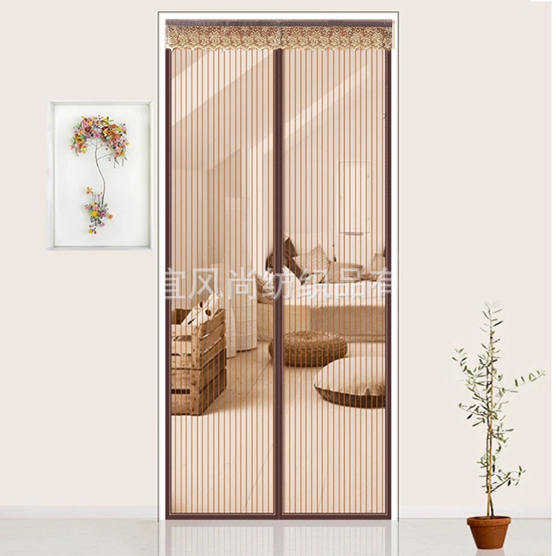 B348 |  門簾 防蚊門簾 全磁式磁性防蚊門簾 磁條門簾 超靜音-細節圖5