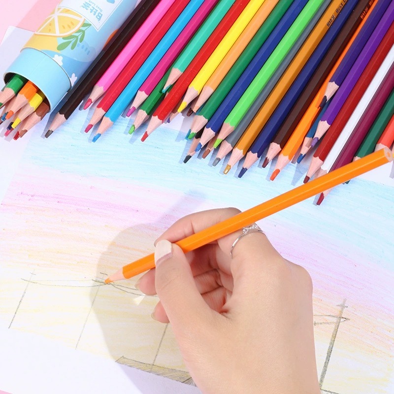 B726 | 色鉛筆 彩色鉛筆 學生色鉛筆 繪畫色鉛筆 水溶性色鉛筆 美術色鉛筆 兒童彩筆 學生繪圖筆-細節圖5