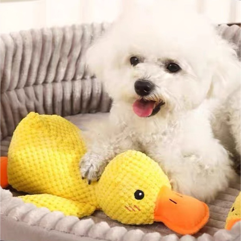 P008 | 寵物玩具 衝鋒鴨 狗狗玩具 發聲玩具 耐咬玩具 療癒鴨子 玩具狗狗 寵物互動玩具-細節圖3