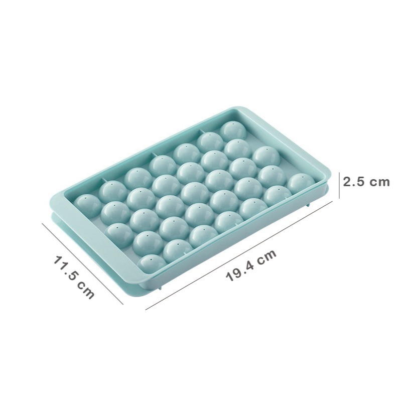 DA076 |  圓形製冰盒 食品級PP塑料 圓形冰 球型冰 威士忌冰塊 製冰模具 製冰盒 冰塊模具-規格圖9