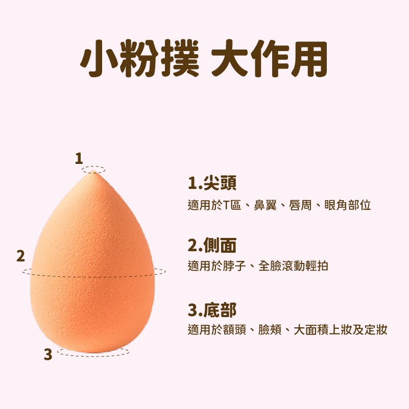 B888 |  美妝蛋 粉撲 柔軟美妝蛋 海綿 化妝蛋 乾濕兩用 氣墊粉撲 化妝海綿 修容粉撲 腮紅粉撲 底妝粉撲-細節圖5