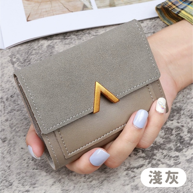 BG463 |  韓版三折短夾 三折短夾 韓版短夾 三折皮夾 女用短夾 韓風短夾 小巧短夾 三折錢包-規格圖8