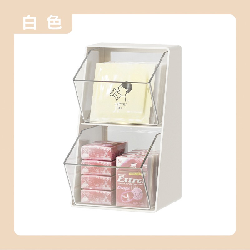 茶包收納_白色(雙層)