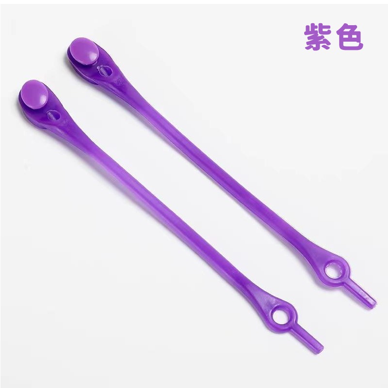 矽膠鞋帶_紫色_