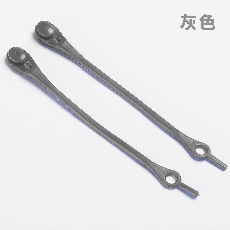 矽膠鞋帶_灰色_
