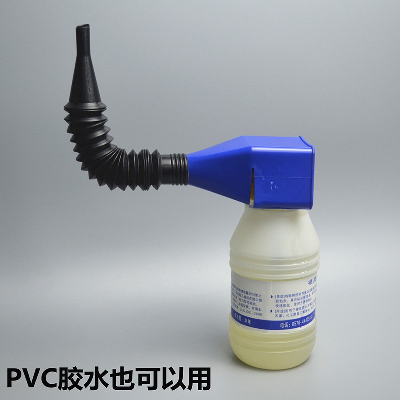 E023 | 卡扣式漏斗 免扶加油漏鬥 導管可伸縮 換油漏斗 加油漏斗 機油漏斗 萬向漏斗 機車油漏斗-細節圖4