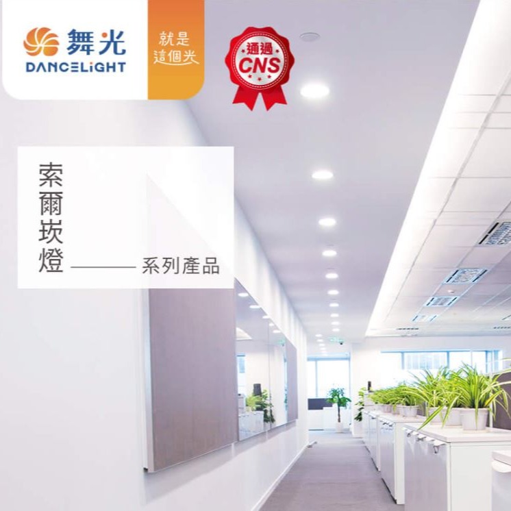 【保固兩年】舞光21公分崁燈25W LED 崁入孔21公分 舞光索爾 白光 黃光 自然光 全電壓-細節圖2