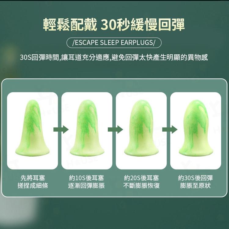 台灣現貨 4入 睡眠耳塞 慢回彈 靜音耳塞 隔音耳塞 抗噪耳塞 降噪耳塞 小耳道耳塞 耳塞【JA311】上大HOUSE-細節圖6