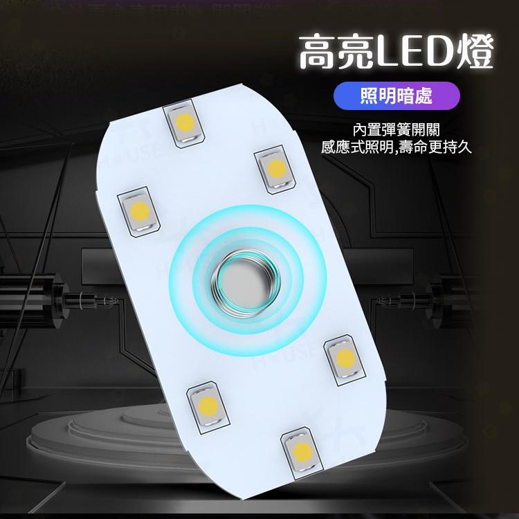 台灣現貨 磁吸式 汽車室內燈 LED燈 觸控燈 照明燈 七彩燈 壁燈 車頂燈 氣氛燈 車內燈【CE0324】上大HOUS-細節圖2