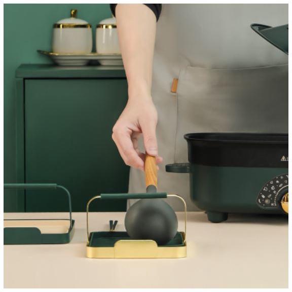 HO鶴百貨-鍋蓋架 台廚房面置物架放勺子鍋鏟架 廚房收納神器-細節圖8