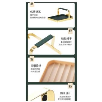 HO鶴百貨-鍋蓋架 台廚房面置物架放勺子鍋鏟架 廚房收納神器-細節圖9