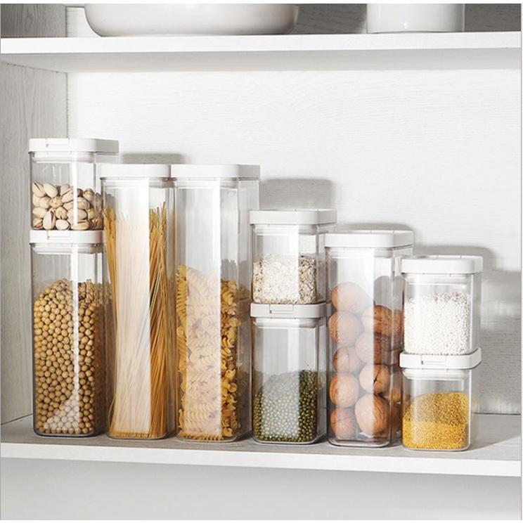 HO鶴百貨_食品真空密封罐 廚房五穀雜糧收好罐裝禮物禮物盒裝盒裝罐子-細節圖2